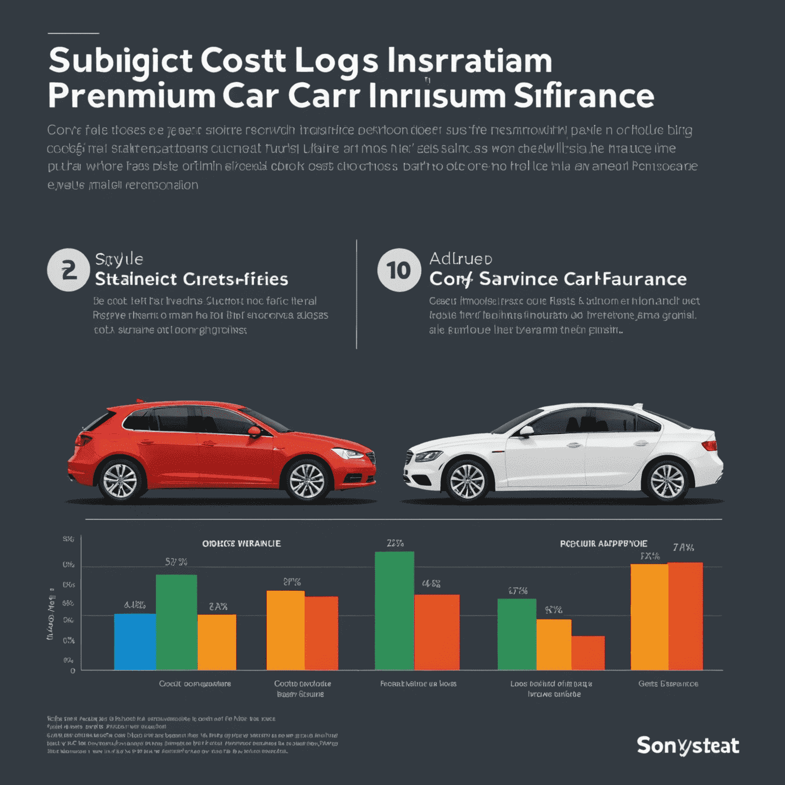 Grafiek die de kostenbesparingen op lange termijn laat zien bij het kiezen voor een premium autoverzekering